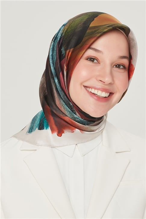 Armine Sura İpek Eşarp 21Y8515 81
