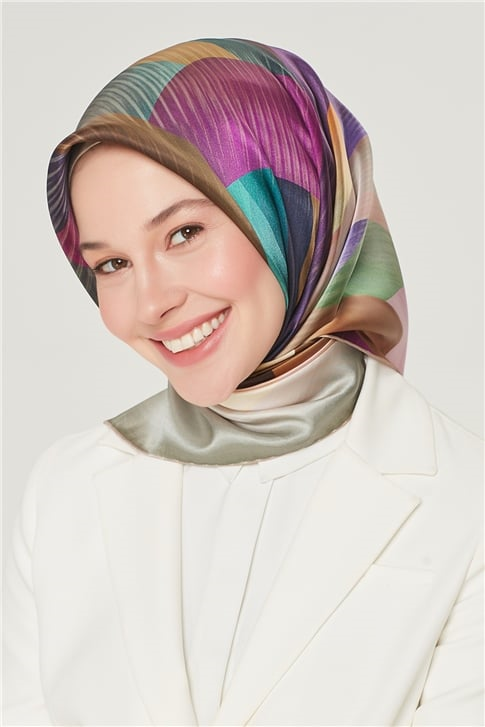 Armine Sura İpek Eşarp 21Y8520 01