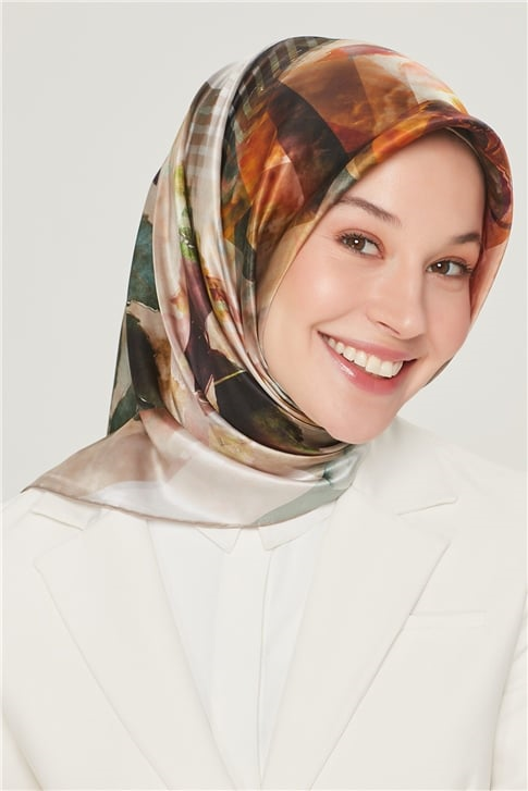 Armine Sura İpek Eşarp 21Y8523 31
