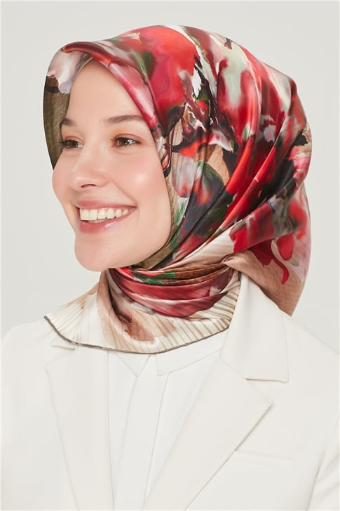 Armine Sura İpek Eşarp 21Y8530 04