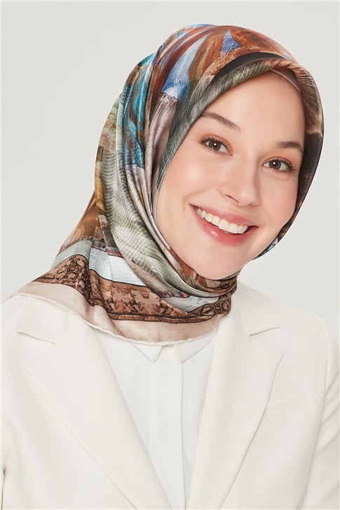 Armine Sura İpek Eşarp 21Y8531 35