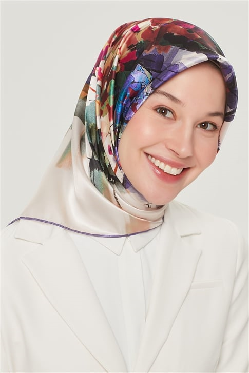 Armine Sura İpek Eşarp 21Y8538 05
