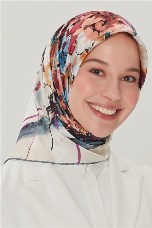 Armine Sura İpek Eşarp 21Y8538 07