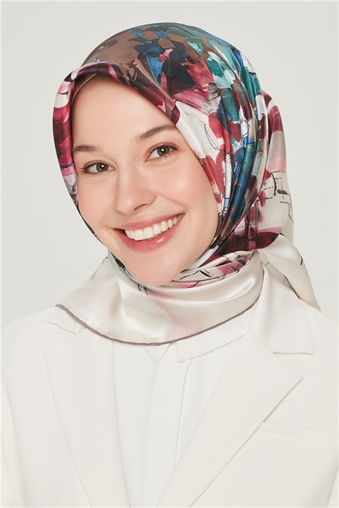 Armine Sura İpek Eşarp 21Y8538 80
