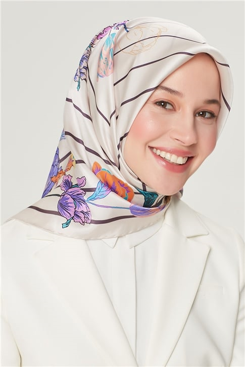 Armine Sura İpek Eşarp 21Y8549 85