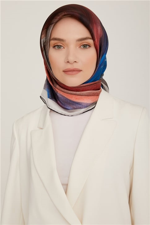 Armine Sura İpek Eşarp 22Ka8835 51