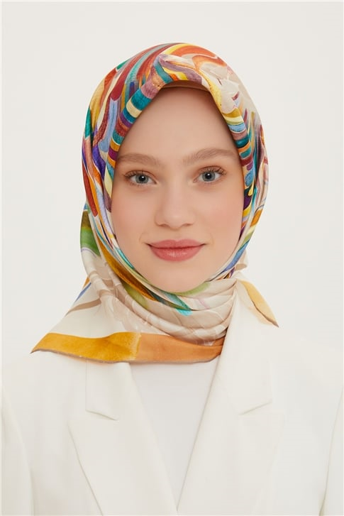 Armine Sura İpek Eşarp 22Ya3204 06