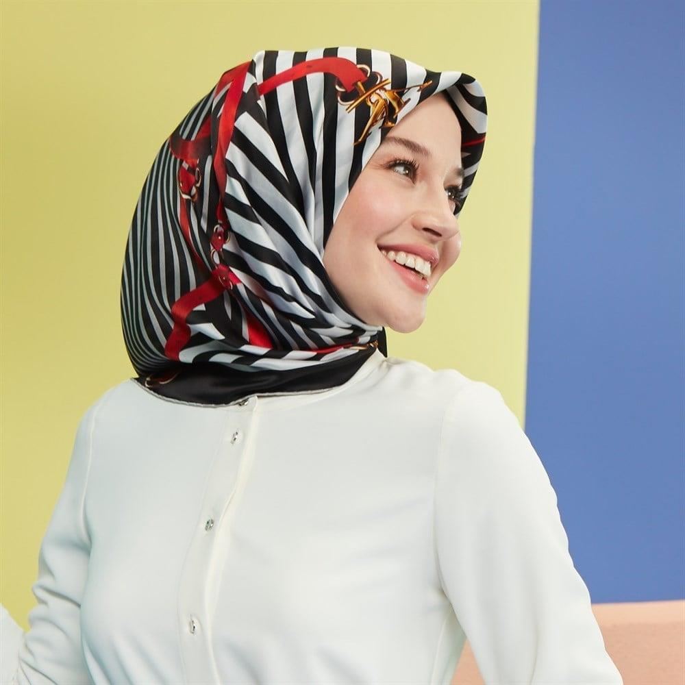 Armine Sura İpek Eşarp 8529-83