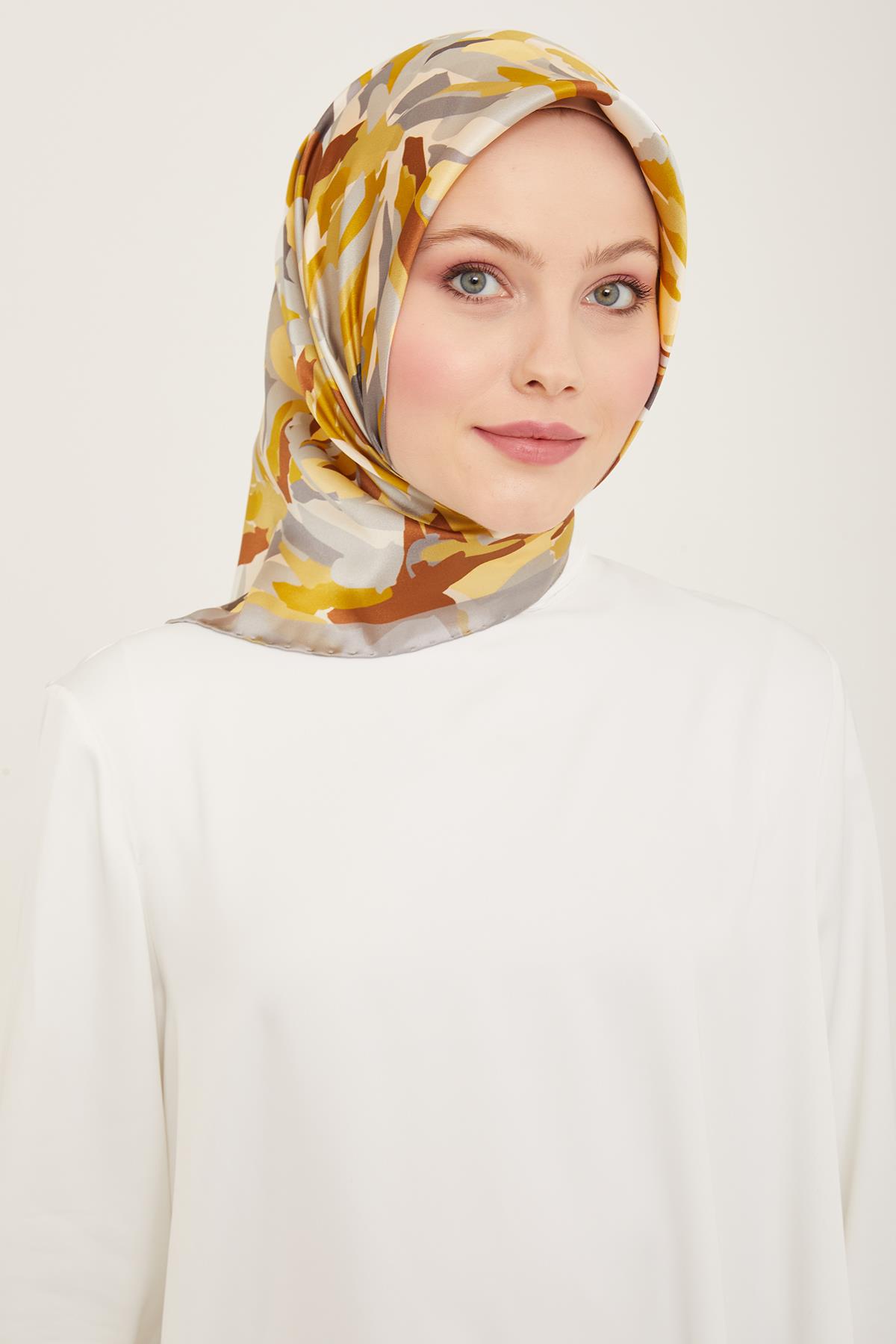 Armine Sura İpek Eşarp 9140-36