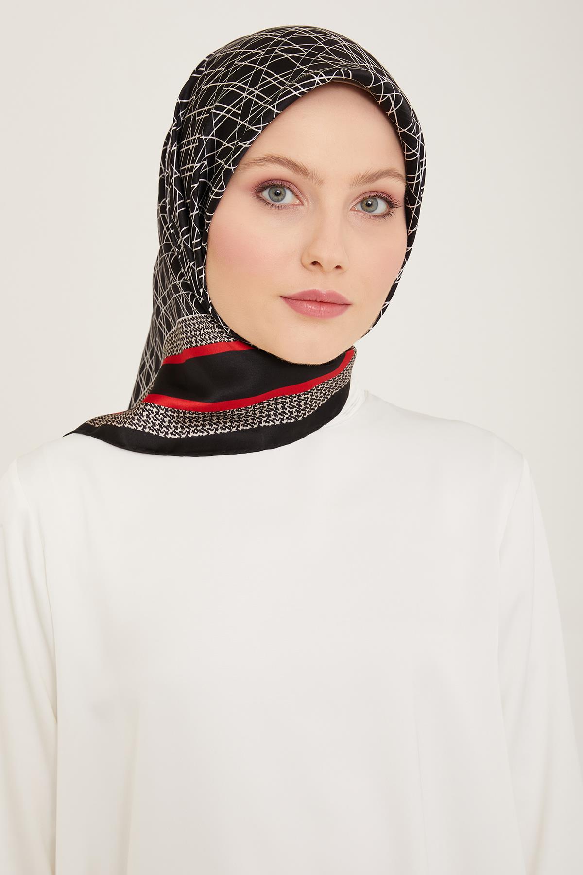 Armine Sura İpek Eşarp 9167-32