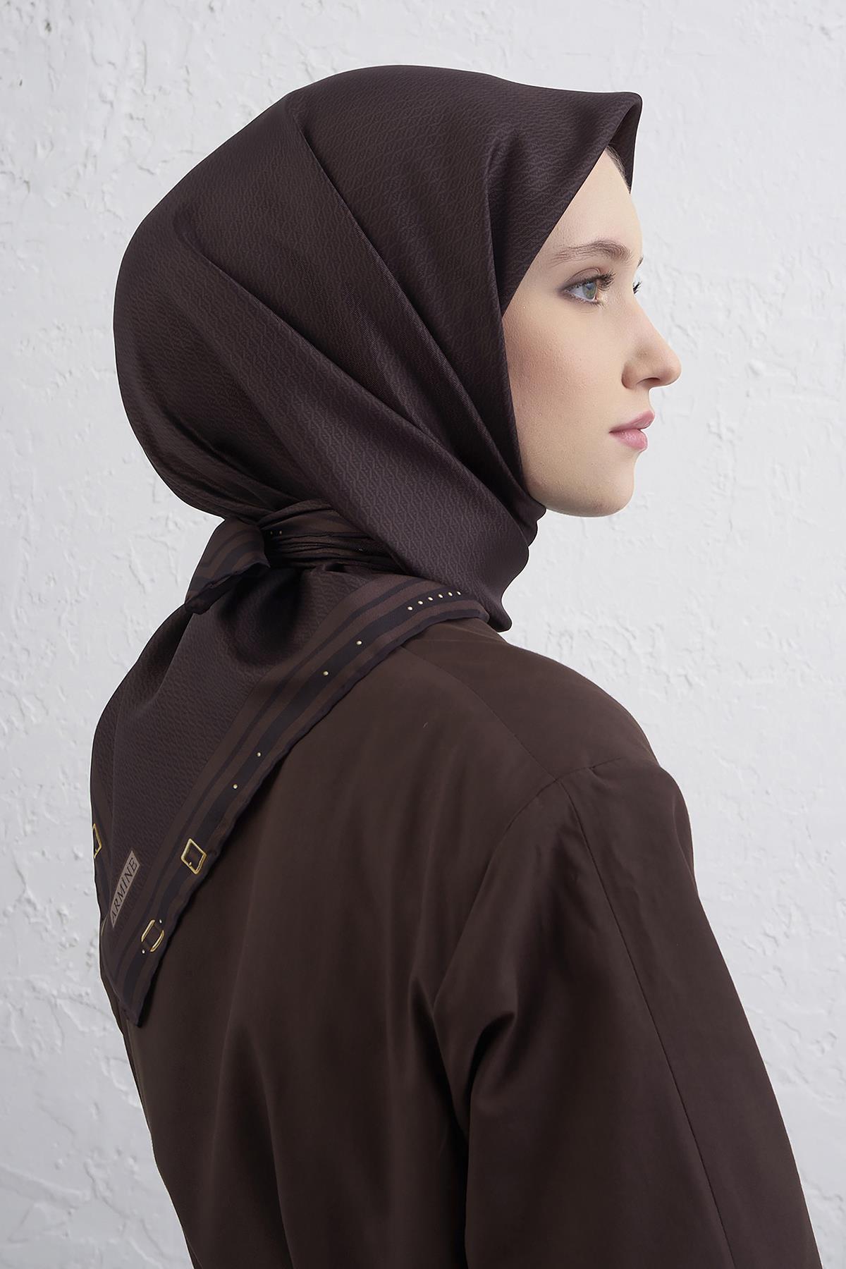 Armine Sura İpek Eşarp 9401-55