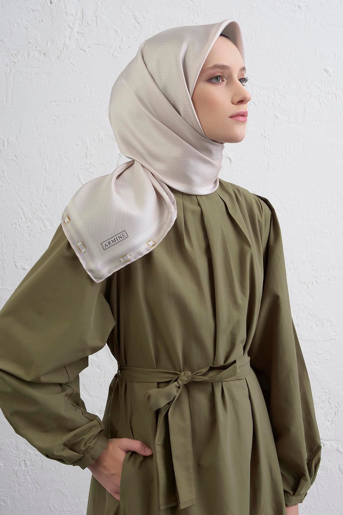 Armine Sura İpek Eşarp 9401-85