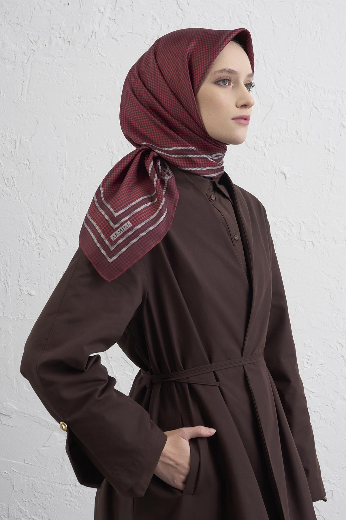 Armine Sura İpek Eşarp 9404-82