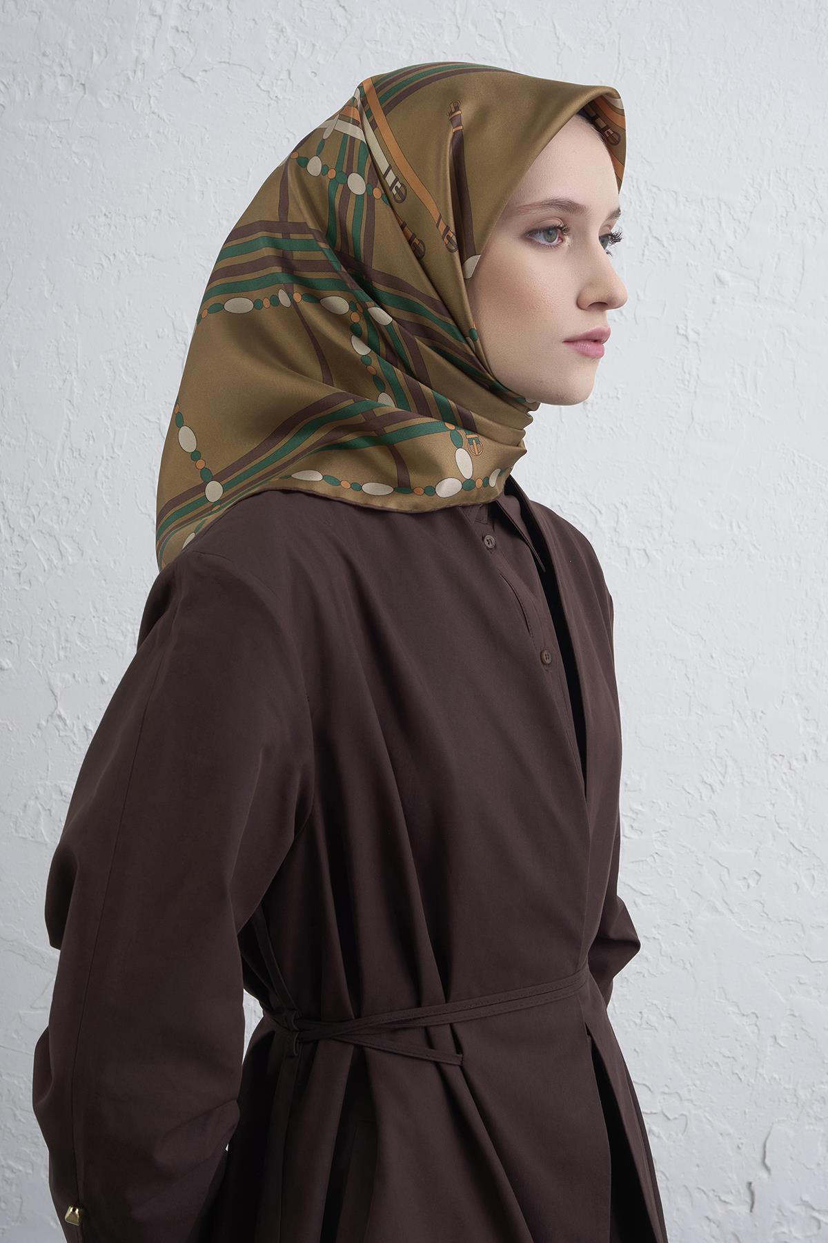 Armine Sura İpek Eşarp 9407-81