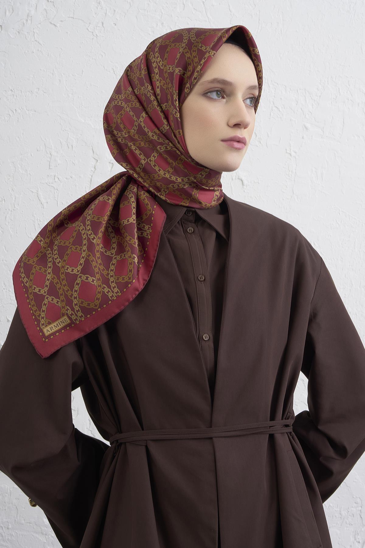 Armine Sura İpek Eşarp 9410-01