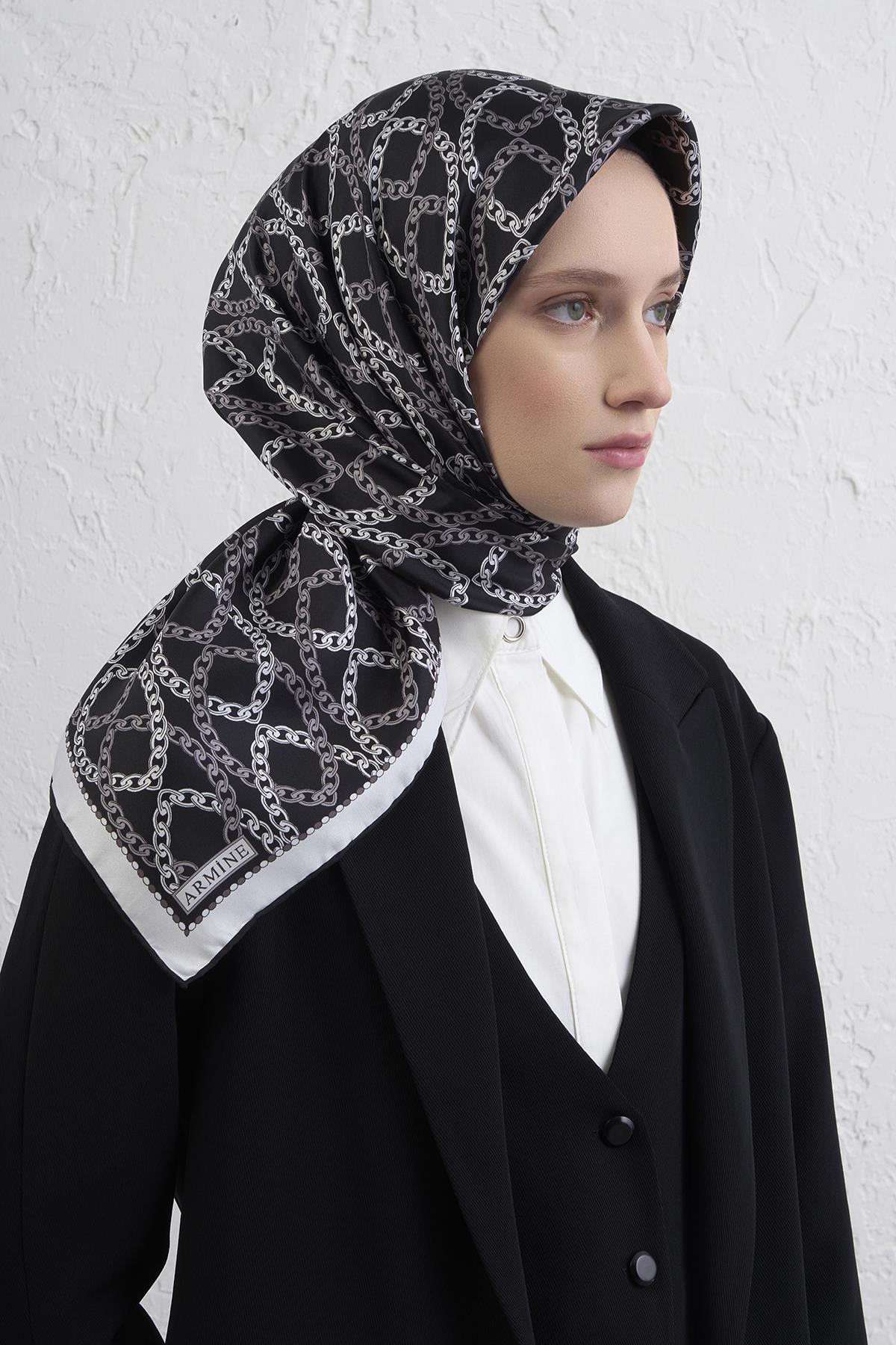 Armine Sura İpek Eşarp 9410-89
