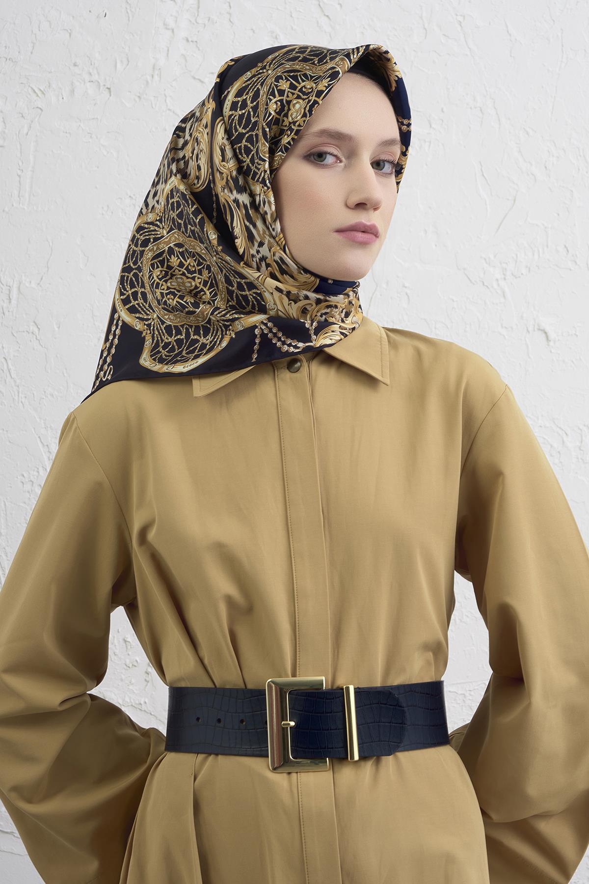 Armine Sura İpek Eşarp 9411-36