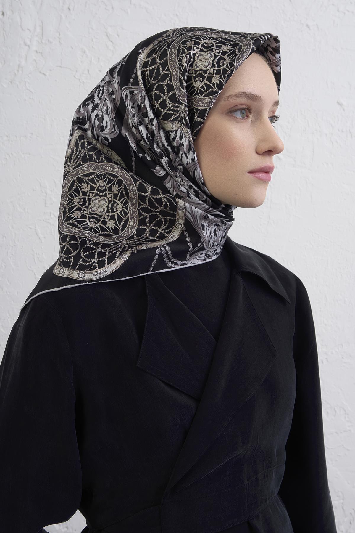 Armine Sura İpek Eşarp 9411-86