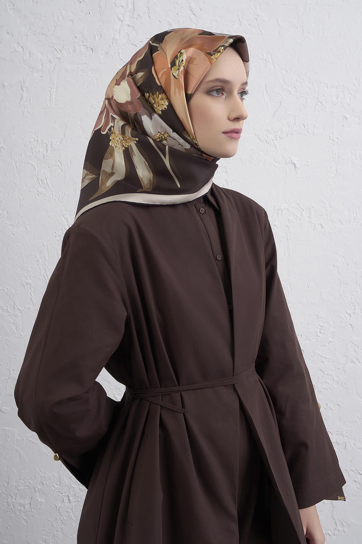 Armine Sura İpek Eşarp 9414-38