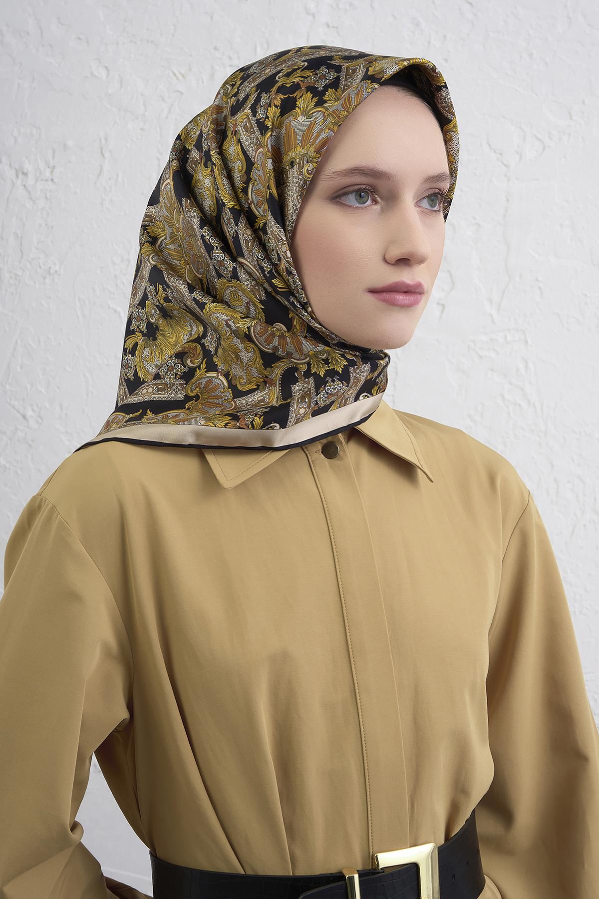 Armine Sura İpek Eşarp 9416-34