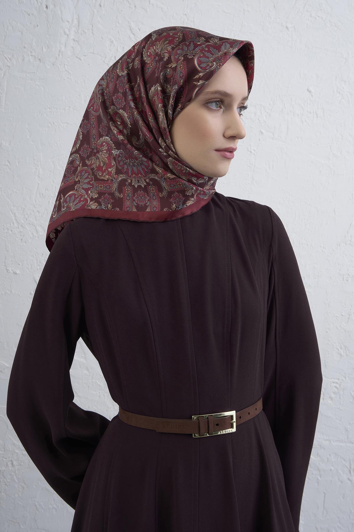 Armine Sura İpek Eşarp 9416-84