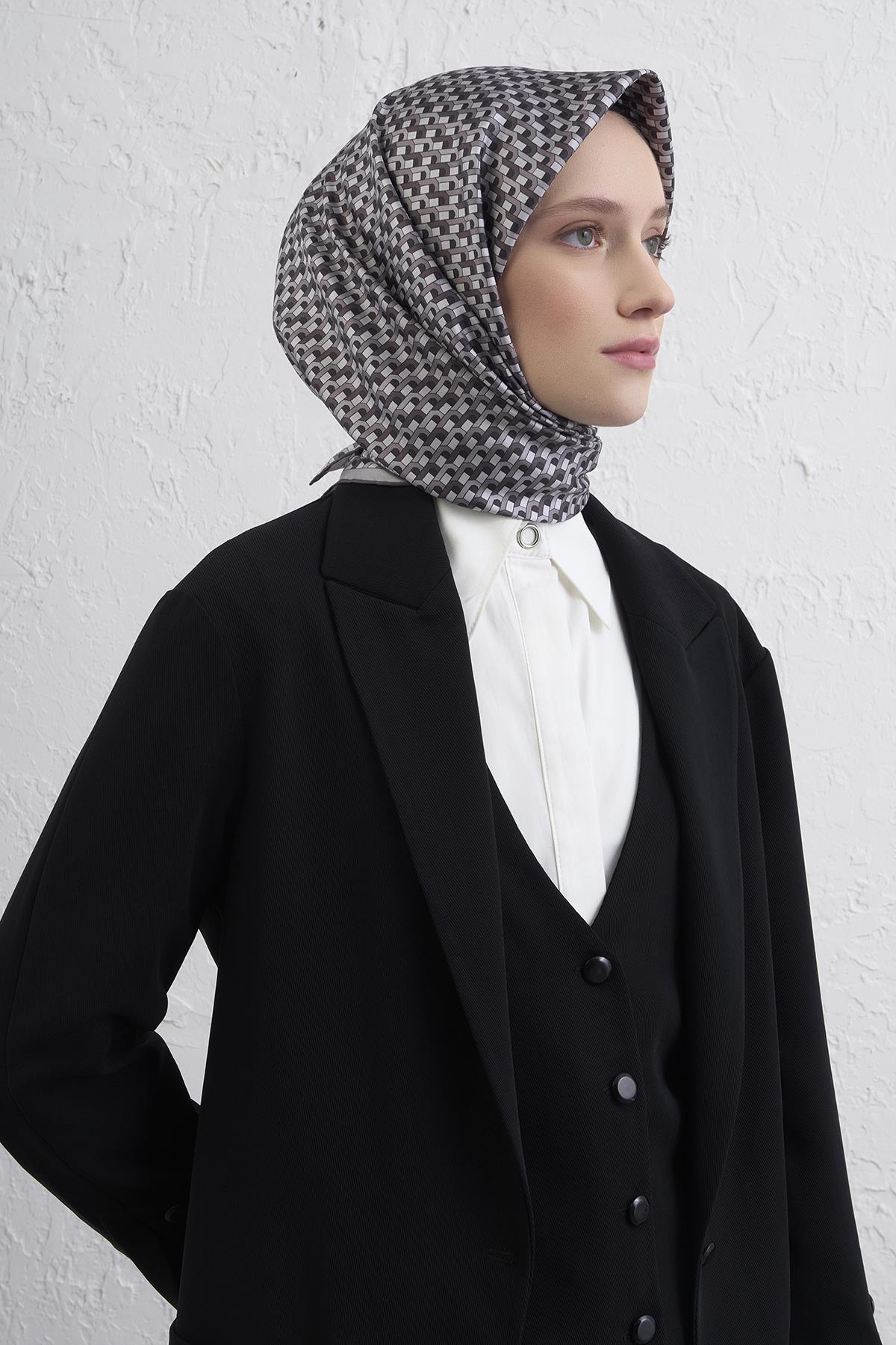 Armine Sura İpek Eşarp 9417-02