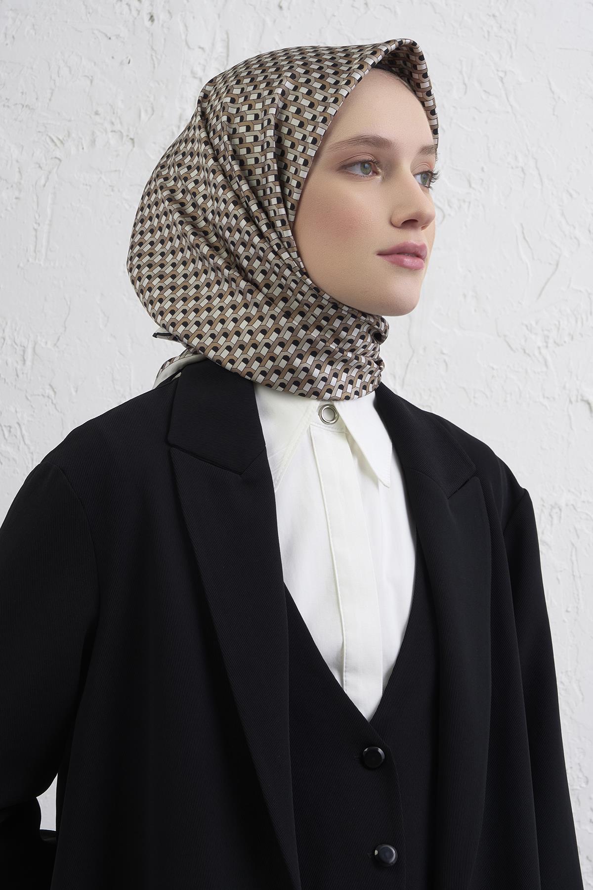 Armine Sura İpek Eşarp 9417-86
