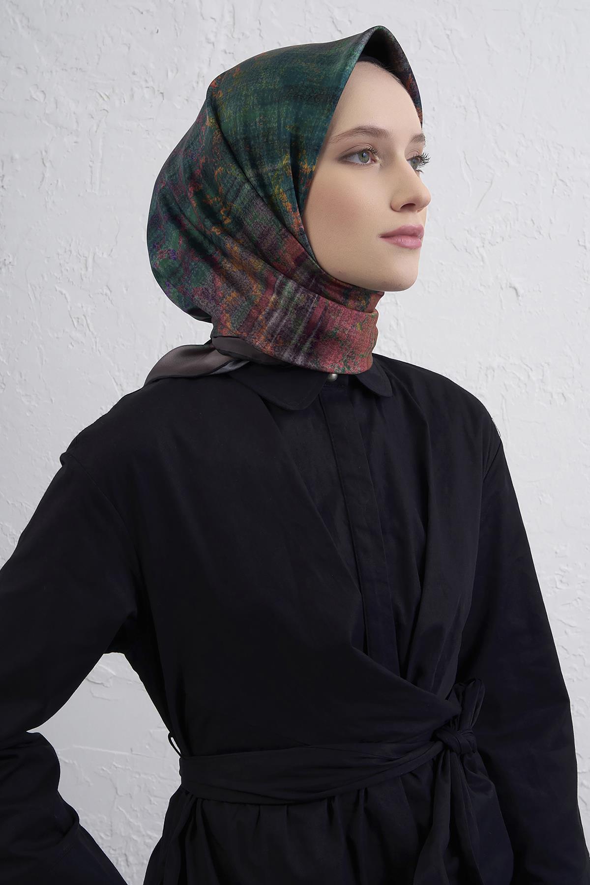 Armine Sura İpek Eşarp 9420-87