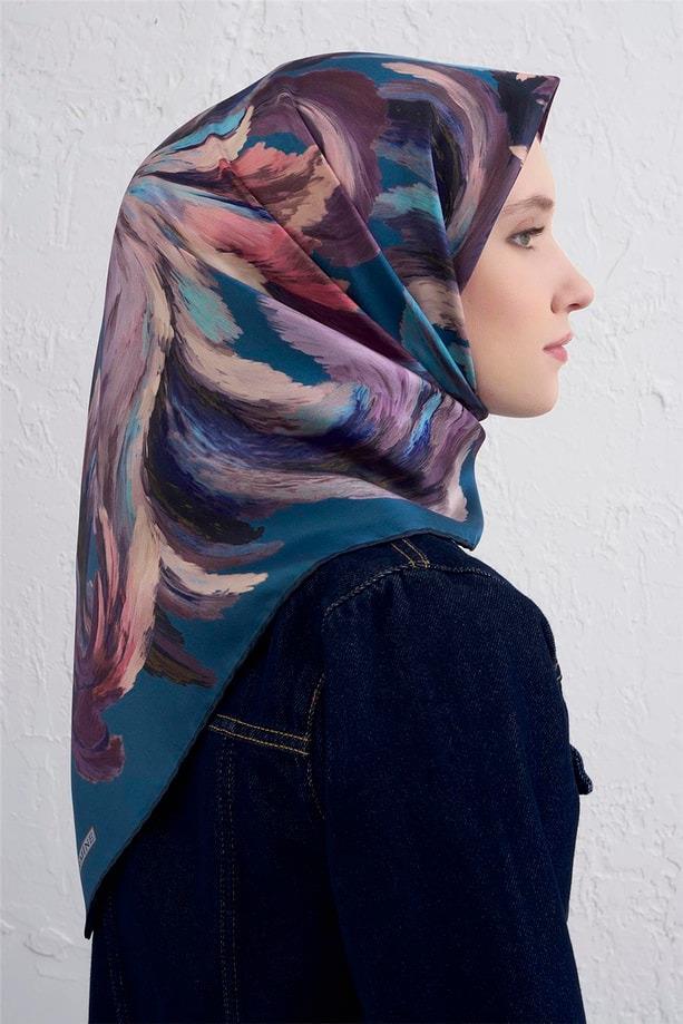 Armine Sura İpek Eşarp 9423-35