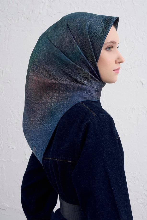 Armine Sura İpek Eşarp 9437-10