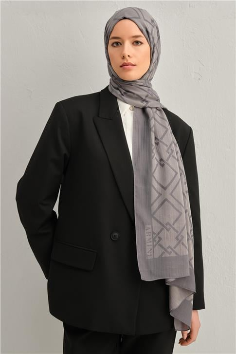 Armine Tencel İpek Zincir Desen Şal 3296
