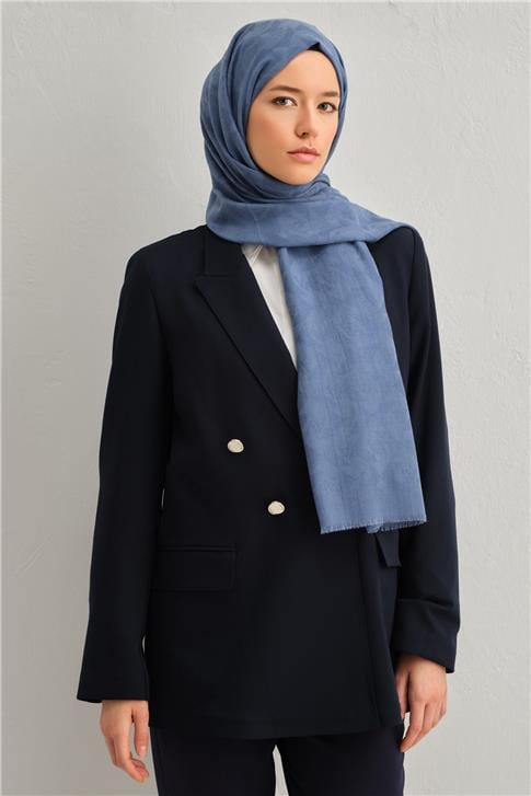 Armine Tencel Yün Monogram Desen Şal 16