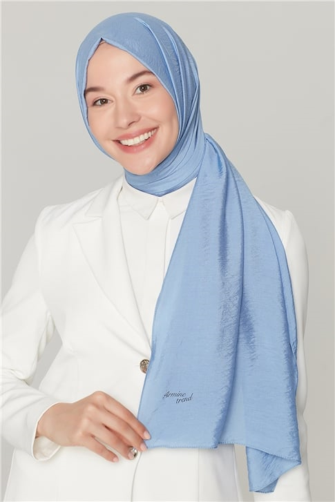 Armine Trend Classy Şal 00Oa0444 Bebe Mavi