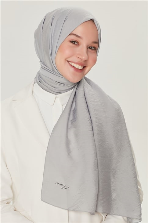 Armine Trend Classy Şal 00Oa0444 Gümüş