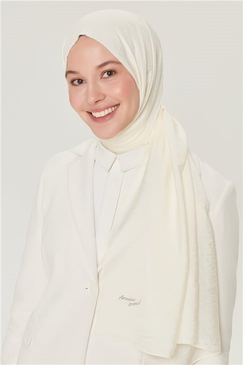 Armine Trend Classy Şal 00Oa0444 Krem