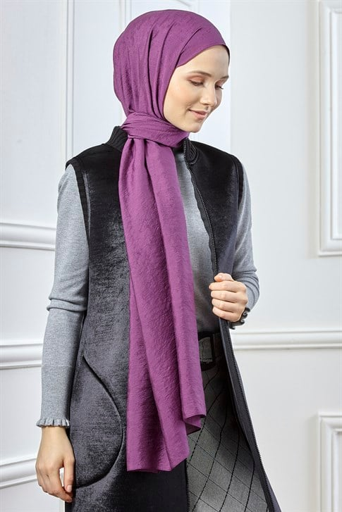 Armine Trend Modal Şal 00Oa0444 Mürdüm