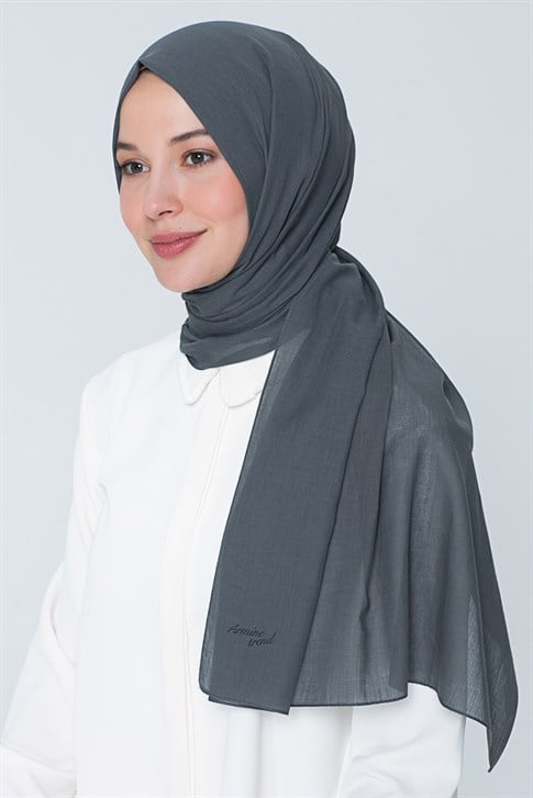 Armine Trend Pamuk Şal 00Oa0440 Antrasit
