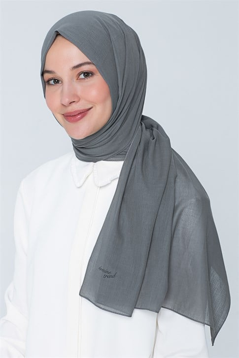 Armine Trend Pamuk Şal 00Oa0440 Füme