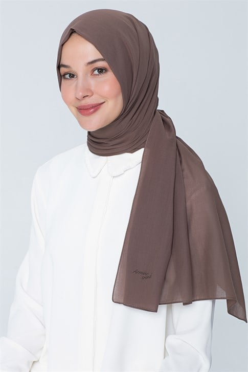 Armine Trend Pamuk Şal 00Oa0440 Kahverengi