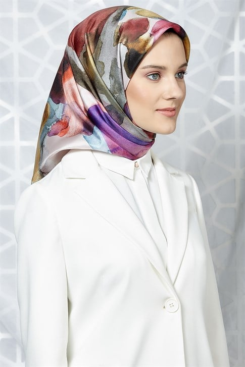 Armine Twill İpek Eşarp 19Ka8209 34