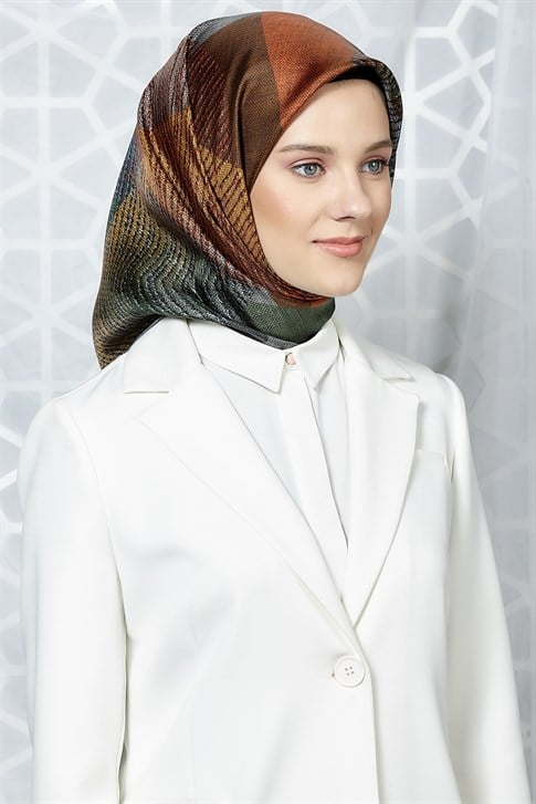 Armine Twill İpek Eşarp 19Ka8218 82