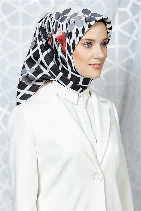 Armine Twill İpek Eşarp 19Ka8224 11