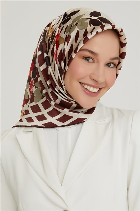 Armine Twill İpek Eşarp 19Ka8224 39
