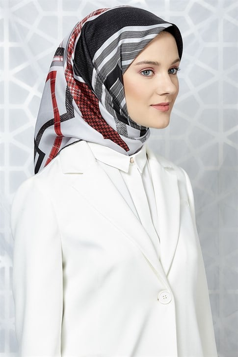 Armine Twill İpek Eşarp 19Ka8225 02