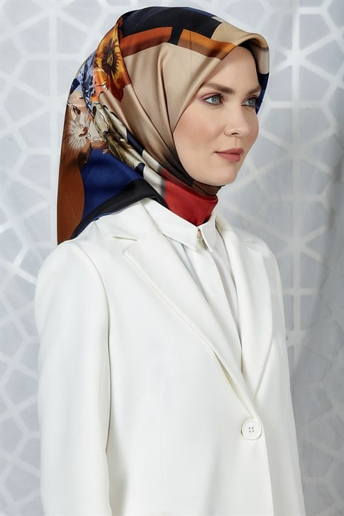 Armine Twill İpek Eşarp 19Ka8264 25