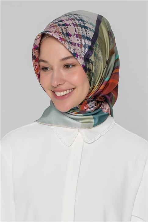 Armine Twill İpek Eşarp 20Ka8408 07
