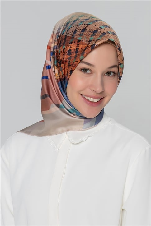 Armine Twill İpek Eşarp 20Ka8408 33