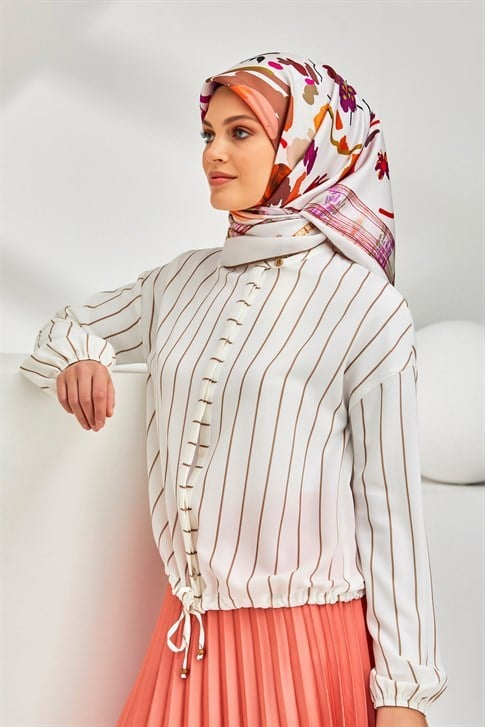 Armine Twill İpek Eşarp 20Ya8300 03