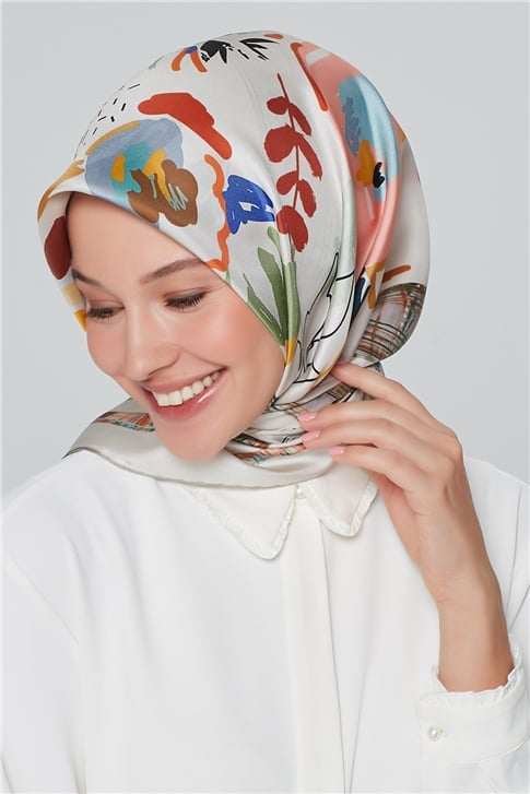 Armine Twill İpek Eşarp 20Ya8300 35
