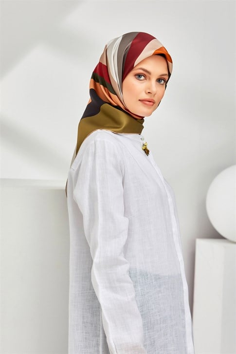 Armine Twill İpek Eşarp 20Ya8301 38